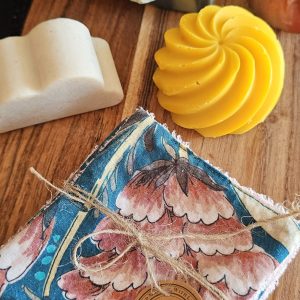 Lingettes réutilisables coton bambou oeko-tex Bain de savons