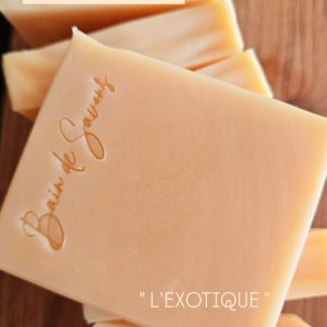 savons homme surgras L'Exotique _ Bain de Savons
